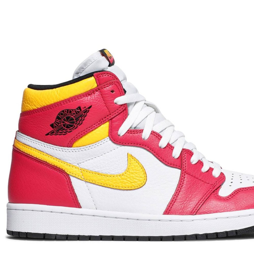 AIR JORDAN 1 RETRO HIGH OG 'LIGHT FUSION RED